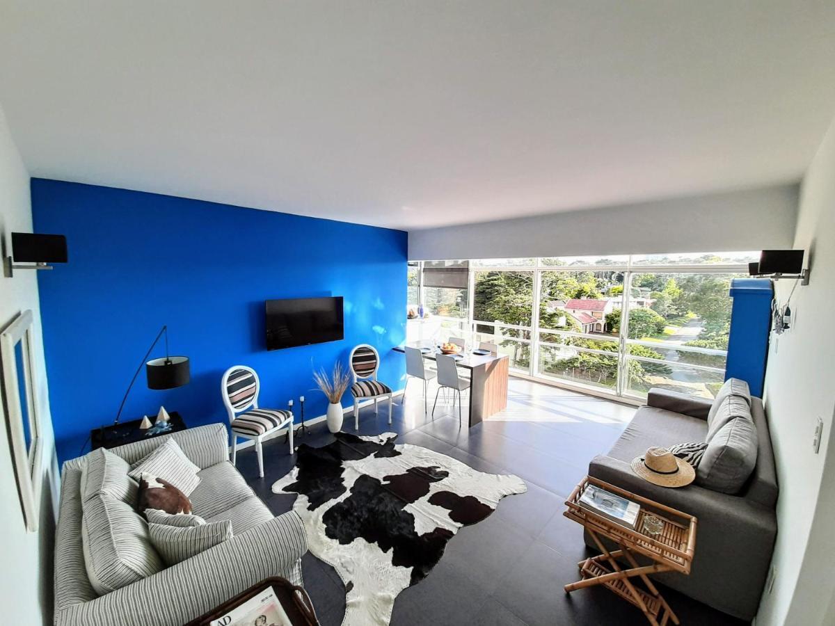 Casa Azul Primera Linea Mar I Playa Mansa Parada 10 Edificio Isla De Gorriti Punta del Este Exterior foto